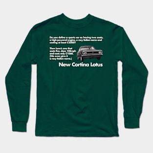 FORD CORTINA MKII - advert Long Sleeve T-Shirt